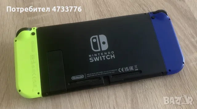 Nintendo Switch с 512gb карта, снимка 2 - Nintendo конзоли - 56338002