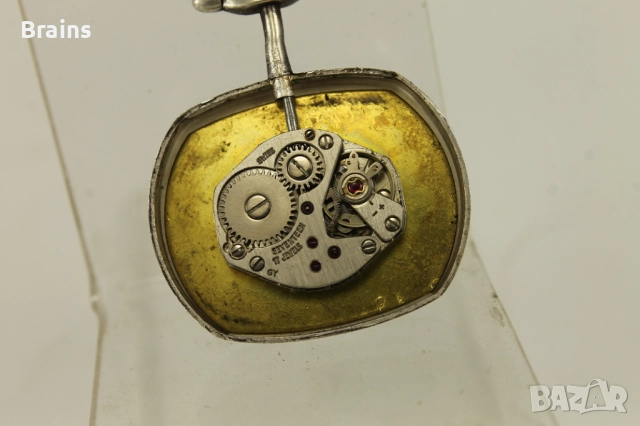 Стар Дамски Сребърен Джобен Часовник FORTEX, снимка 6 - Антикварни и старинни предмети - 51632144