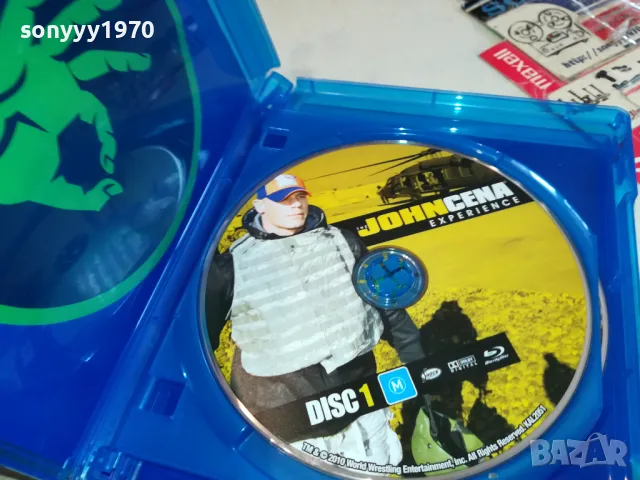 JOHN CENA BLU-RAY X2 DISC 0703251051, снимка 13 - Blu-Ray филми - 49398382