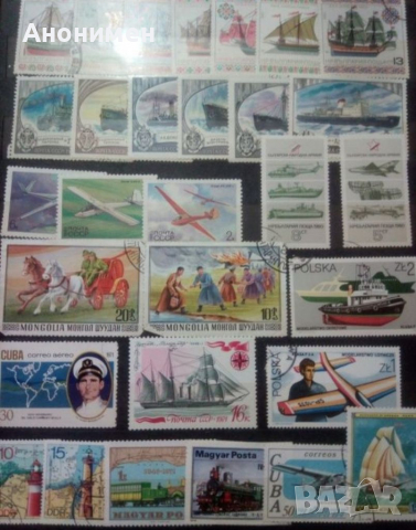 Класьор с пощенски марки , снимка 5 - Филателия - 36290917