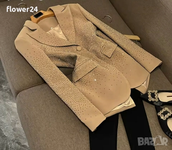 Сако с камъни, S-M размер, снимка 4 - Сака - 51946187