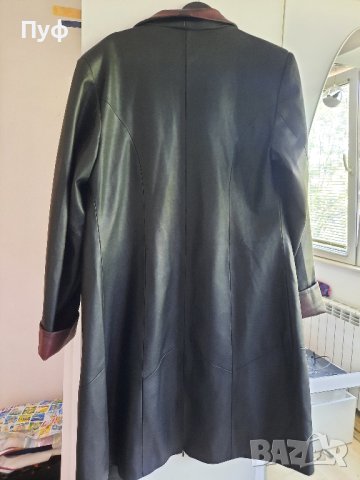 дамско кожено яке от естествен телешки бокс , снимка 6 - Палта, манта - 41495252