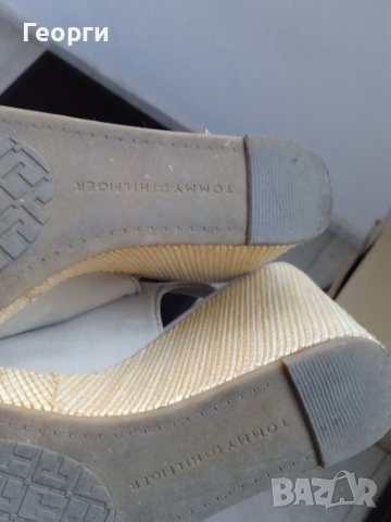 Дамски обувки Tomi Hilfiger 39, снимка 7 - Сандали - 41448961