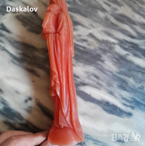 Продавам свещ Дева Мариа, снимка 4 - Декорация за дома - 41346024