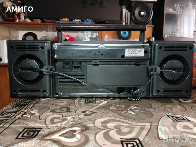 Продавам радио касетофон PHILIPS D 8273, снимка 8 - Радиокасетофони, транзистори - 53702749