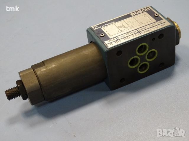 хидравличен клапан Bosch 0 811 150 pressure reliel valve 210 bar, снимка 4 - Резервни части за машини - 36376487