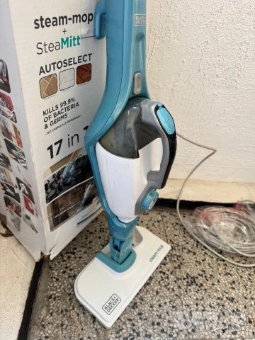 Парочистачка 17 в 1 Black & Decker FSMH1321 Парен Моп 1300W, 0.5L Резервоар, Steam Mop!, снимка 3 - Парочистачки и Водоструйки - 53802873
