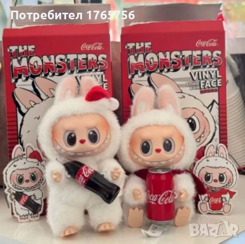 Колекционерски Labubu x Coca-Cola – Зимна лимитирана серия Pre order, снимка 3 - Колекции - 50750546