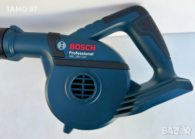 BOSCH GBL 18V-120 - Акумулаторна духалка 18V неразличима от нова 2025, снимка 2 - Други инструменти - 52958847