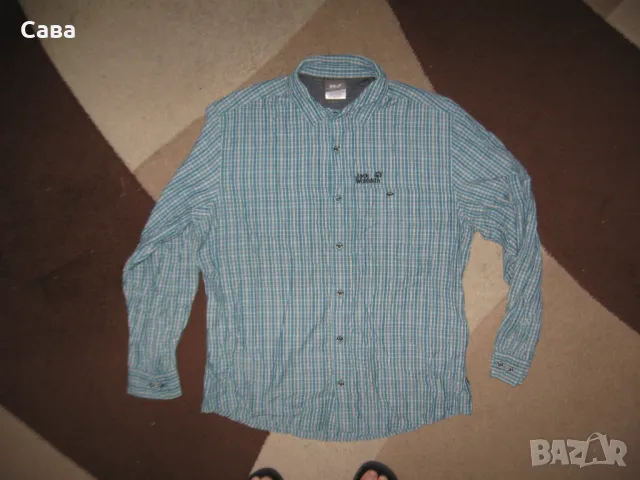 Риза JACK WOLFSKIN  мъжка,Л, снимка 2 - Ризи - 47792594