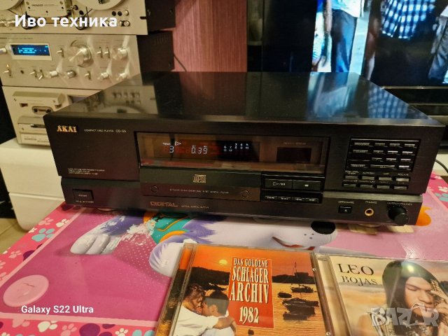AKAI CD-55 optical digital output, снимка 5 - Аудиосистеми - 39470991