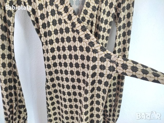 Atos Lambordini wrap around dress S, снимка 9 - Рокли - 42123419