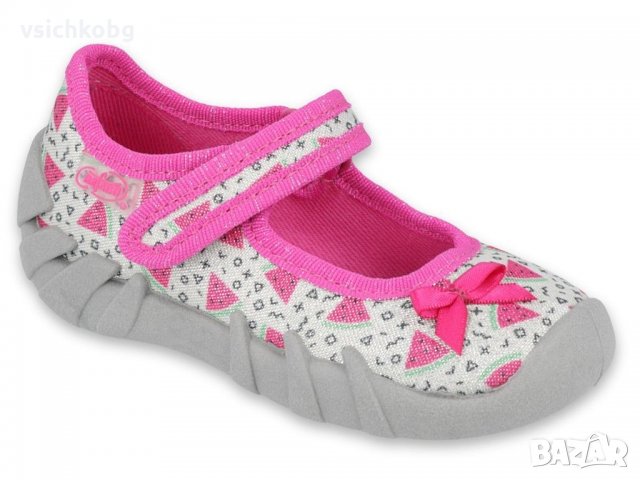 Пантофи за момиче Диня дишаща подметка и анатомично ходило Бефадо  SOFT-B BEFADO 109P216 ( 20-26 ), снимка 1