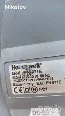 Електрическа духалка Honeywell 2 kw, снимка 4 - Други - 41969759