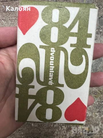 Ретро чешки карти за игра нови в кутия , снимка 2 - Карти за игра - 51169802