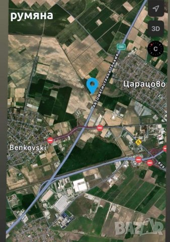 Парцел магистрала Тракия на 8км от Пловдив сменен статут  