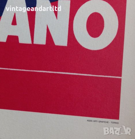 Cinzano оригинален плакат, перфектно състояние!, снимка 4 - Други ценни предмети - 41836960