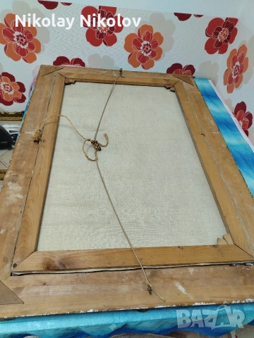 Картина "Неспокойно море" 108х76, снимка 2 - Картини - 53331316