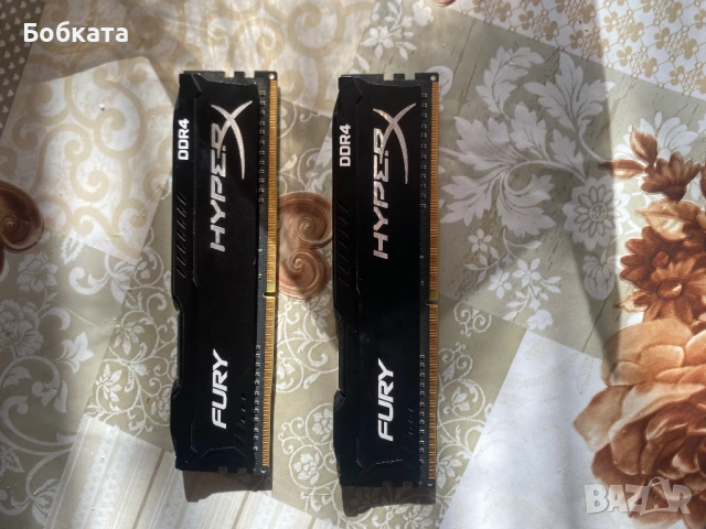kingston hyperx fury 4gb ddr4 2400 udimm desktop gaming ram
