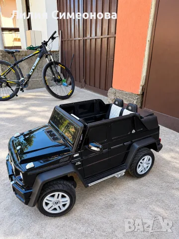 Mercedes Maybach G650, детски акумулаторен джип 12V, снимка 2 - Електрически играчки - 55959497