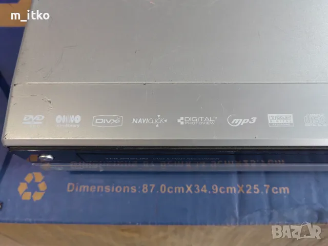 DVD/HDD рекордер Thomson DTH-8740E/80GB/PL/, снимка 4 - Приемници и антени - 49283480