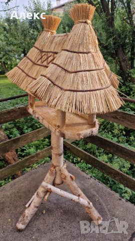 Огромна къщичка за птици, ръчно изработена, 20кг– Холандия, снимка 4 - Градински мебели, декорация  - 41560927