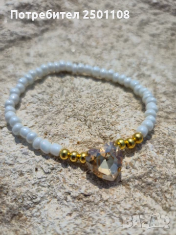 Перлени гривни, снимка 5 - Гривни - 50875243