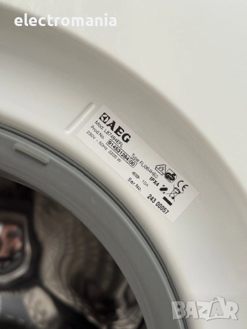 пералня AEG Lavamat ProtexPlus L87494EFL 9кг, снимка 7 - Перални - 52386880