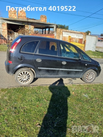 Опел мерива на части 1.6 бензин 100к.с 2004г, снимка 3 - Автомобили и джипове - 52939921