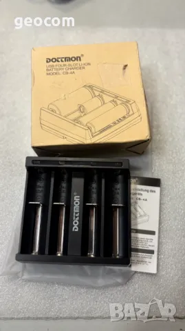 DOTTMON LED 4-Slots Intelligent Universal Battery Charger, снимка 4 - Батерии, зарядни - 49437027