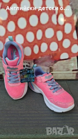 Английски детски светещи маратонки-SKECHERS, снимка 5 - Детски маратонки - 53770173