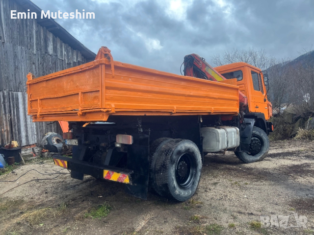 Man 17.232 4x4 самосвал с кран , снимка 9 - Камиони - 50562779