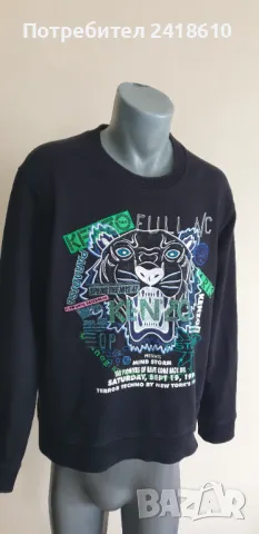 Kenzo Paris Limited Edition Embroidered Sweatshirt Cotton Mens Size L ОРИГИНАЛ! Мъжка Блуза!, снимка 7 - Блузи - 48885065