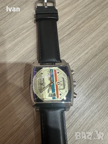 Tag Heuer Monaco мъжки часовник , снимка 2 - Мъжки - 45224904