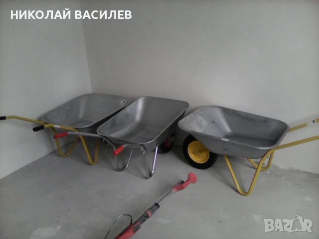 Градинска     количка   -  с   гума - Като  нова    ., снимка 12 - Разсади - 49214097