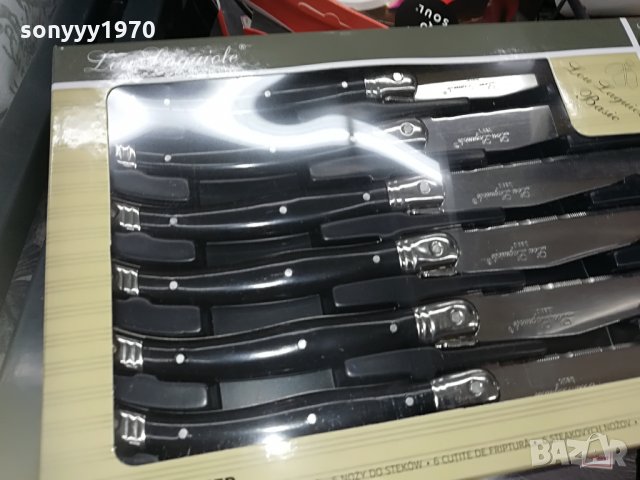 lou laguiole 6 ножа FRANCE 2408212011, снимка 11 - Колекции - 33912252