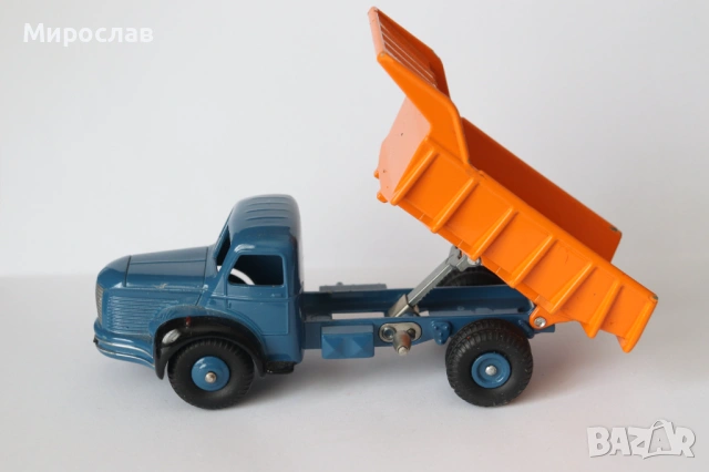 DINKY TOYS BERLIET КАМИОН САМОСВАЛ МОДЕЛ КОЛИЧКА, снимка 7 - Колекции - 53143050