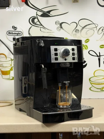 Кафемашина кафе автомат delonghi magnifica S с гаранция, снимка 7 - Кафемашини - 55770813