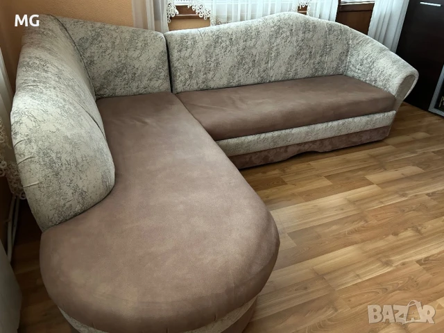 Хоров ъгъл+фотьойл, снимка 2 - Дивани и мека мебел - 50589682