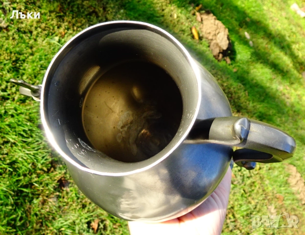 Калаен диспенсър за вино,ракия,чай,2 л.,1.1 кг. , снимка 11 - Антикварни и старинни предмети - 52280941