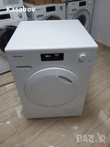 Сушилня Miele T1 - Термопомпа - Аларма - Подсветка -12м Гаранция Миеле, снимка 5 - Сушилни - 52428465