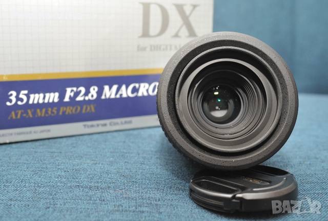 Tokina AT-X Pro 35/2,8 DX macro за Никон, снимка 5 - Обективи и филтри - 52915874
