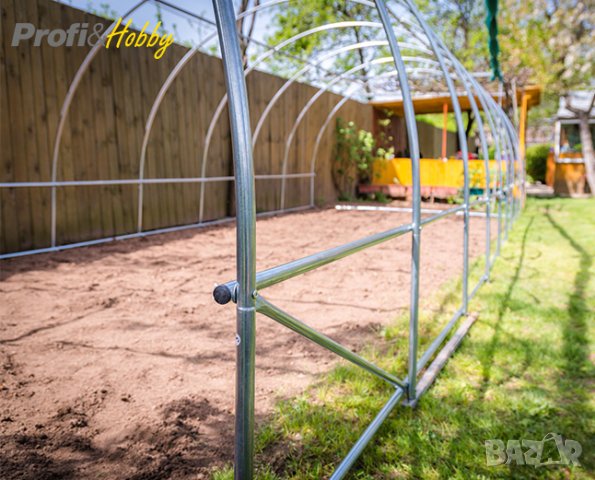 Парник / оранжерия 3х4 м - армиран РЕ 180 гр/м2, снимка 6 - Оранжерии - 35680415