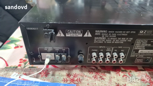 Ресийвър DENON  DRA-325R цена 75 евро, снимка 4 - Ресийвъри, усилватели, смесителни пултове - 53583522