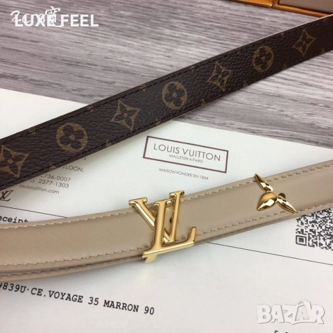 Дамски Колани - Две Лица ⚜️ Louis Vuitton , снимка 15 - Колани - 53064318