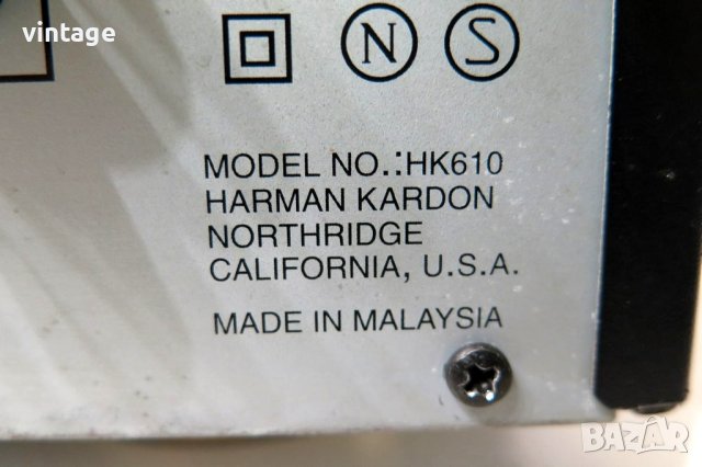 Harman Kardon HK610, снимка 9 - Ресийвъри, усилватели, смесителни пултове - 42122618