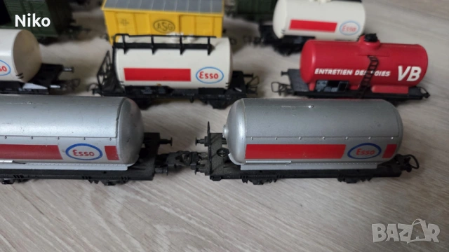 31 вагона H0 от Lima, Jouef, Fleischmann, Roco и др., снимка 10 - Други ценни предмети - 53657387