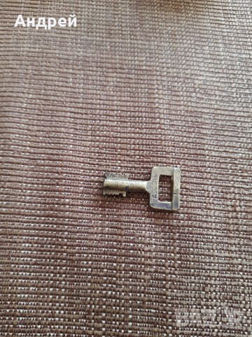 Стар метален ключ #23, снимка 3 - Колекции - 52630274