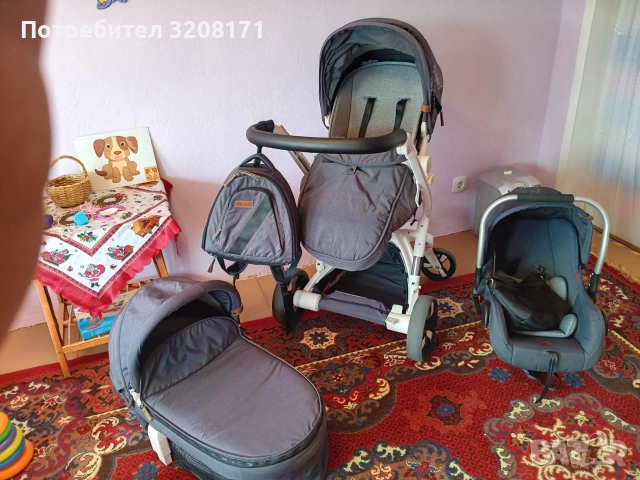 ПРОДАВАМ Комбинирана детска количка ELECTRA, снимка 12 - Детски колички - 53633626