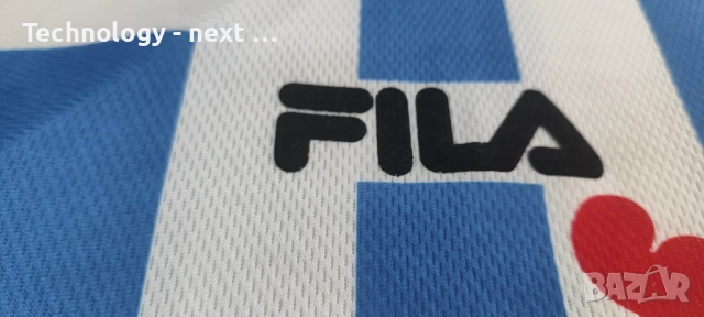 Релик ретро тениска - Heerenveen 1999/02 - FILA - Номер 9 (Marcus Allbäck), снимка 5 - Футбол - 53725192